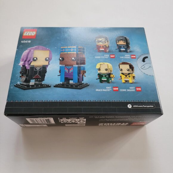 LEGO Harry Potter Kingsley Shacklebolt & Nymphadora Tonks Brickheadz 40618, new - Picture 6 of 6